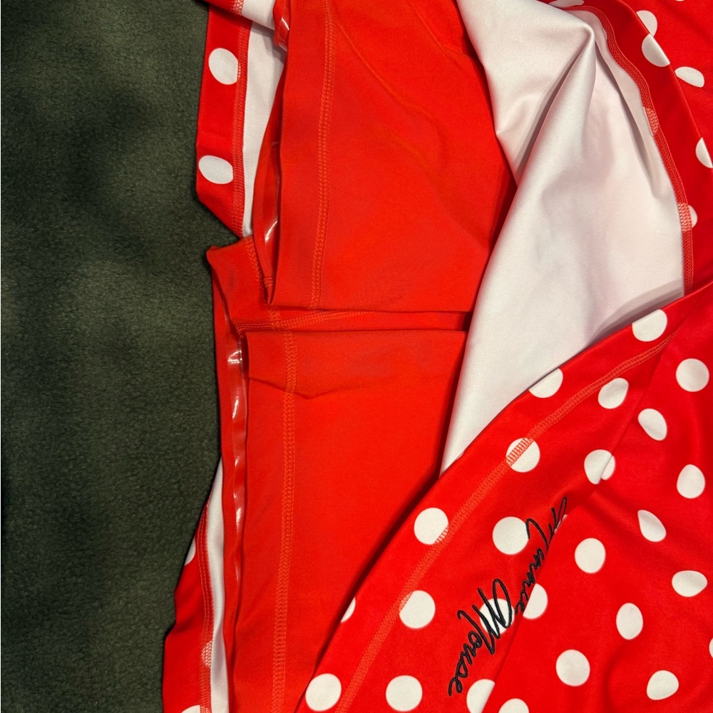 Disney Red and White Polka Dot women skort - Picture 2 of 4